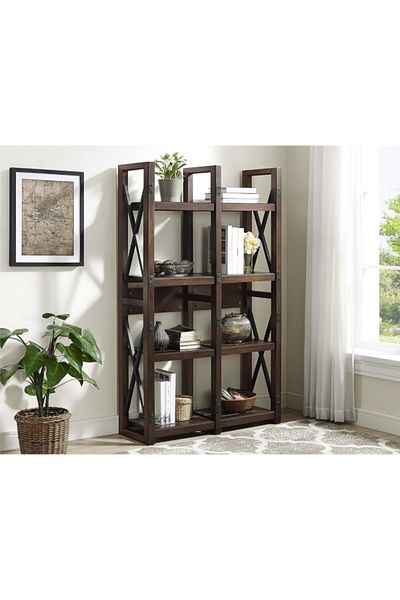 Ameriwood Home Wildwood Wood Veneer Room Divider Bookcase