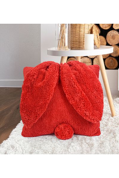 Özgüner Oyuncak Throw Pillow Ear Pillow Rabbit Ear Design - Complete Your Home Decoration with Cute Design