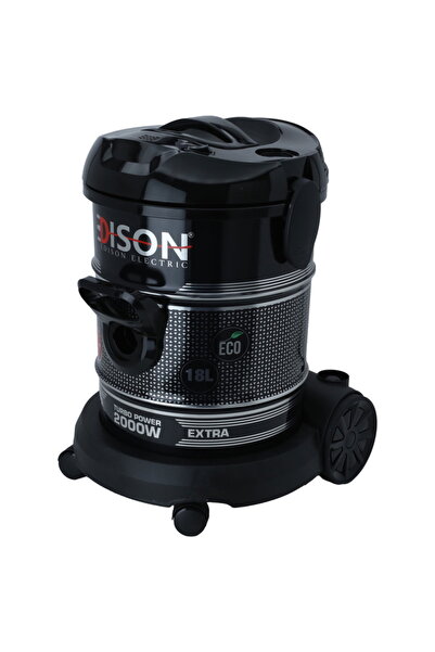 Edison Vacuum Cleaner Black Barrel 18L 2000W