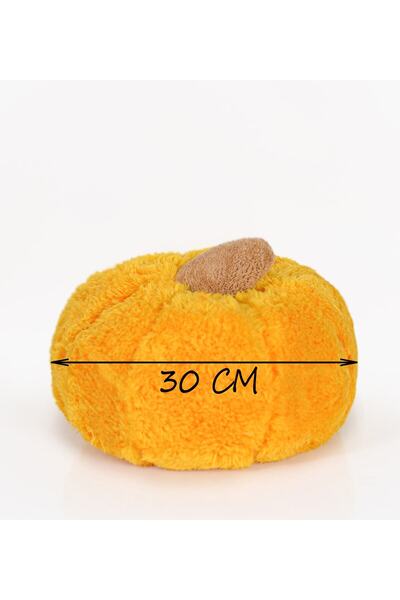 Pandamkee Paptex Decorative 30 cm Plush Pumpkin Throw Pillow