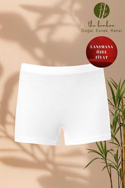ERDEM İÇ GİYİM Boxer de lux Weweus White Girl, super subțire, din bambus natural 4330