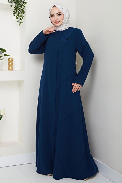 hafsamina Φεράκι με Σταυροβελονιά Μονόπλευρη - Indigo HM2708