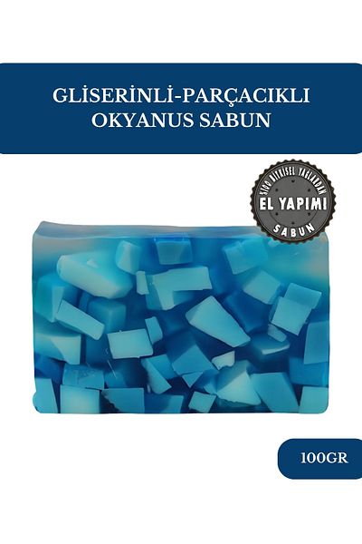 bermark Ocean Gel Soap with Glycerin Particles 100 Gr - Intense Fragrance, Moisturizing Effect