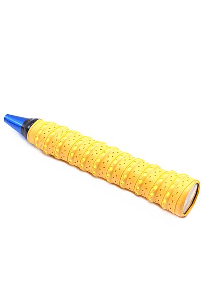 Choice Yellow 1pc Absorb Sweat Racket Anti-slip Tape Handle Grip For Tennis Badminton Squash Band
