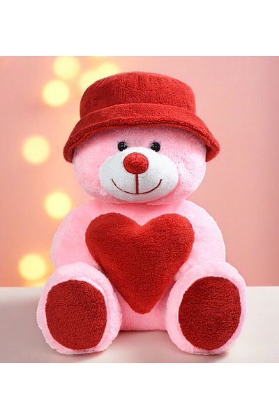 Pandamkee 70 cm Teddy Bear with Hat Special Gift for Lover