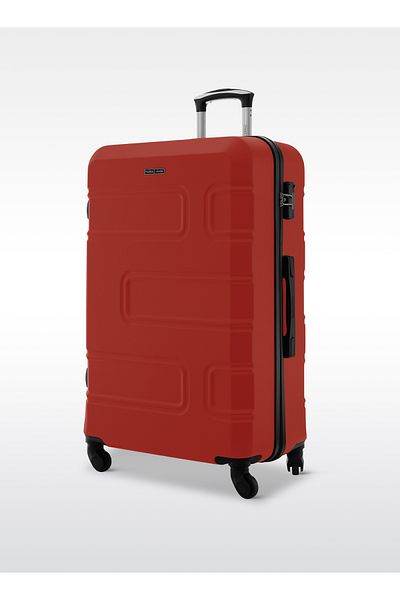 PARAJOHN UrbanShield 20-Inch Cabin Size Hard Shell Carry-On Luggage Trolley Bag with 360° Spinner Wheels
