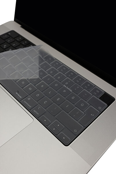 Mcstorey Macbook Kılıf Klavye Koruyucu Air Pro M1-m2-m3-m4 (UK-İNGİLİZCE) A2681 A2941 A2442 A2485 3113 Uyumlu