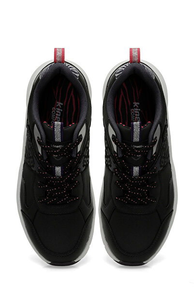 Kinetix Plary Pu W 4pr Siyah Kadın Comfort Ayakkabı