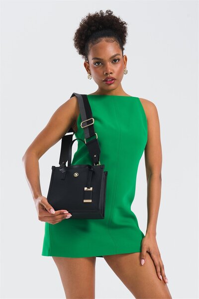 U.S. Polo Assn. المرأة US25139 الأسود الولايات المتحدة بولو أسن. حقيبة كروس