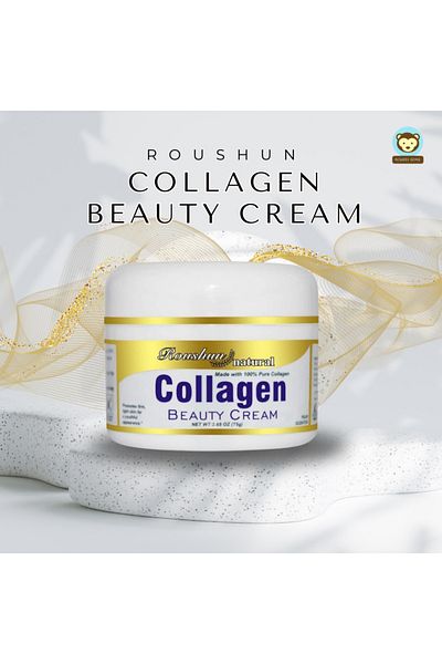 RousHun Collagen Beauty Cream – Anti-Aging, Firming, and Moisturizing Formula (75g)