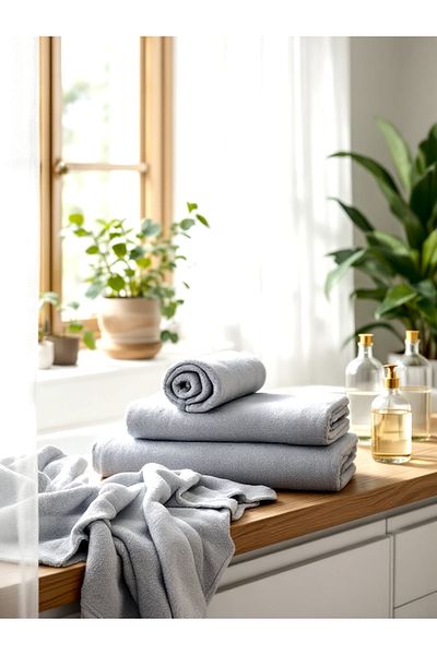 Fun Life Large Size Bath Towel - 100% Cotton 70X140 cm