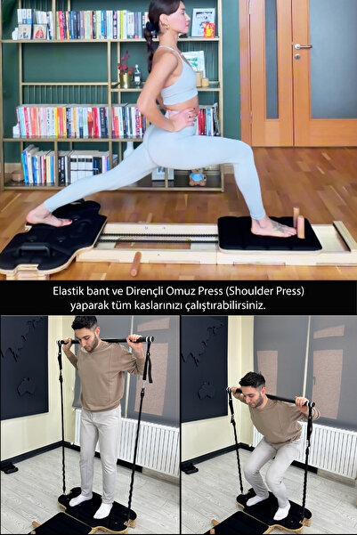 kochler Evde Spor İçin Çok Fonksiyonlu Spor Aleti - Tam Vücut Antrenmanı