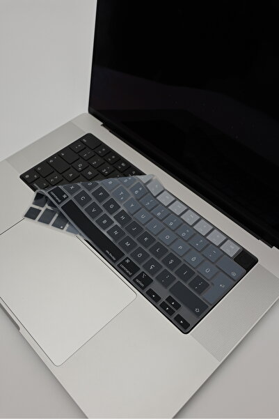 Mcstorey MacBook Klavye Koruyucu Türkçe Q M5 M4 M3 M2 M1 Silikon Kapak Toz Dökülme Çizilme Karşı Koruma