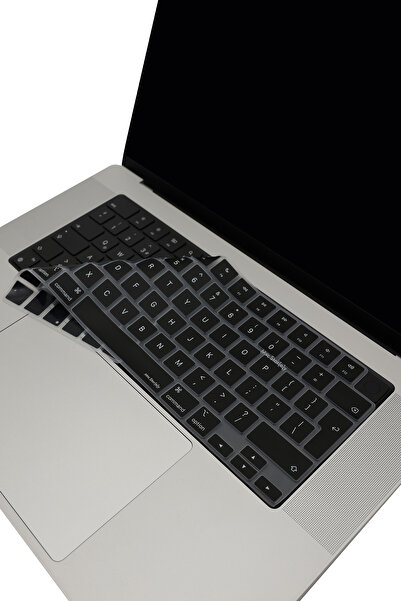 Mcstorey Macbook Kılıf Klavye Koruyucu Air Pro M1-m2-m3-m4 (UK-İNGİLİZCE) A2681 A2941 A2442 A2485 3113 Uyumlu