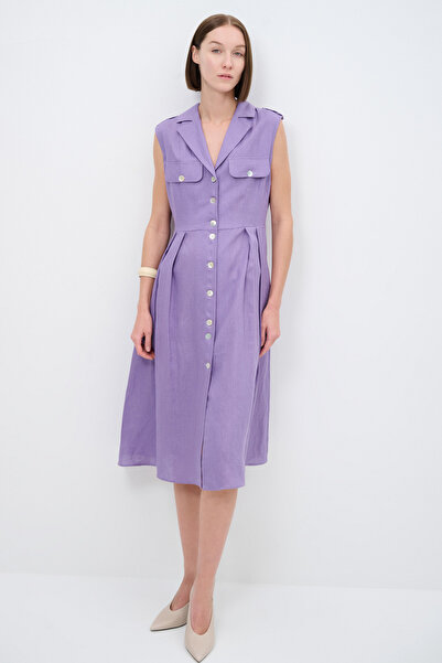 Love My Body Keten Elbise