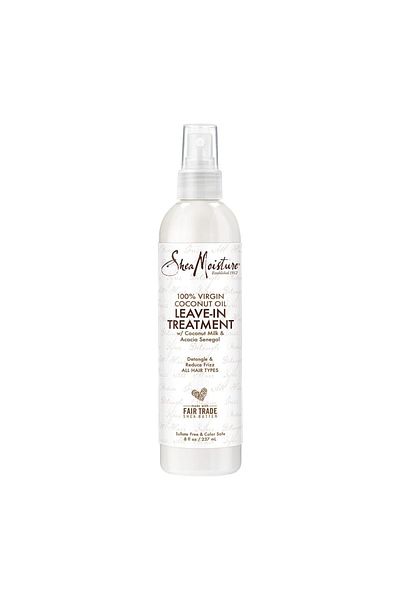 Shea Moisture SHEA-100% VIRGIN COCONUT DAILY HYDRATION LEAVE-IN TREATMENT 8oz