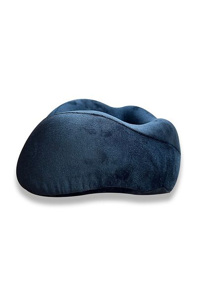 VİSCOHAPPY Professional Orthopedic Black Visco Travel Pillow - Bm 62800024