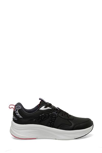 Kinetix Plary Pu W 4Pr Black Women's Comfort Shoes
