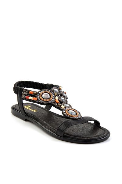 Bambi Black Women's Sandals K 05625051836