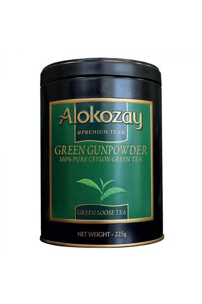 Alokozay Green Leaf Loose Tin Tea - 225 Grams