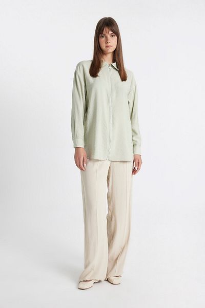 DeFacto Relax Fit Long Sleeve Hijab Shirt Tunic C8855Ax24Sm