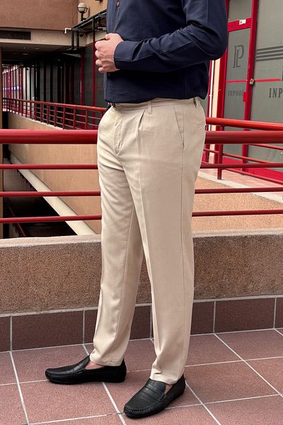 inpool Men's Fabric Pants 296 Large Size Summer and Spring