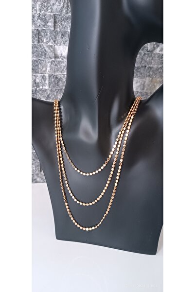 Çelik Scrunch Steel Necklace 50 cm