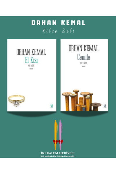 Everest Yayınları El Kızı - Cemile - Kitap Seti (2 Kitap) - İki Kalem Hediyel...