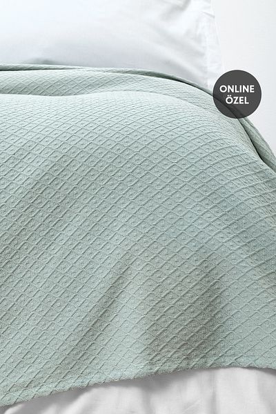 Yataş Kallista Double Cotton Pique - Sage