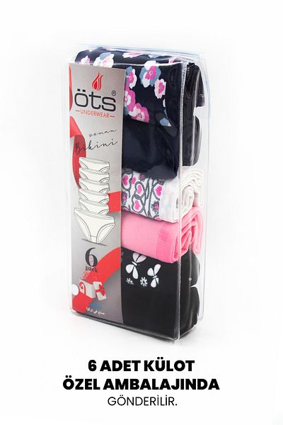 Öts Women's 6-Stripe Cotton Patterned Ear罩, Mix Shape and Color