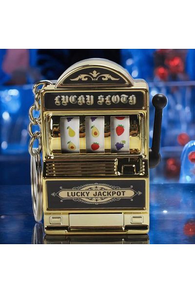 Fivy Slot Machine Keychain, Charm, Flip Sleeve Detailed