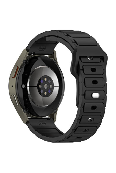 Effox حزام ساعة جالاكسي 46 ملم من جوي كريتيف KRD-132 مقاس 22 ملم من السيليكون...