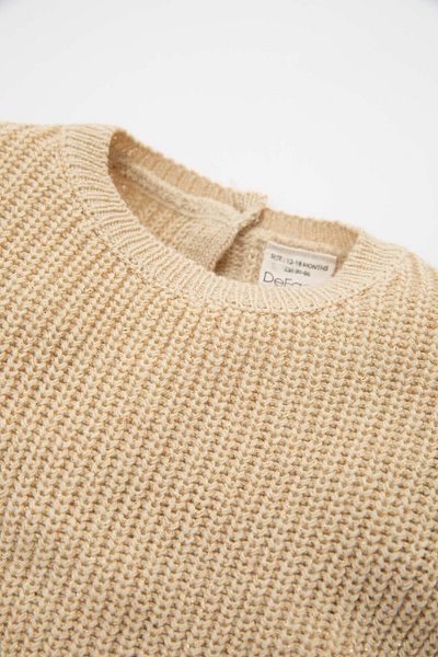 DeFacto Baby Girl Crew Neck Knitwear Sweater C8324A524Wn
