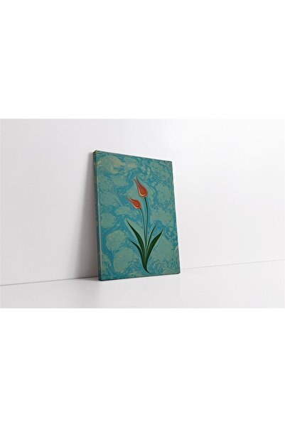 Tablosan Pictură pe pânză Ebru cu lalele