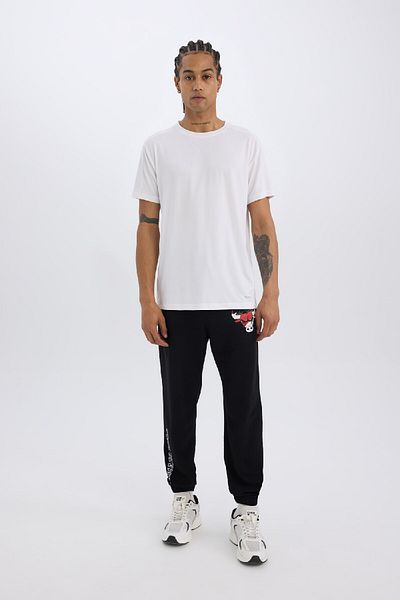 DeFacto Φούτερ NBA Chicago Bulls Jogger - Υπερμεγέθη, με τσέπες και ελαστικά πόδια