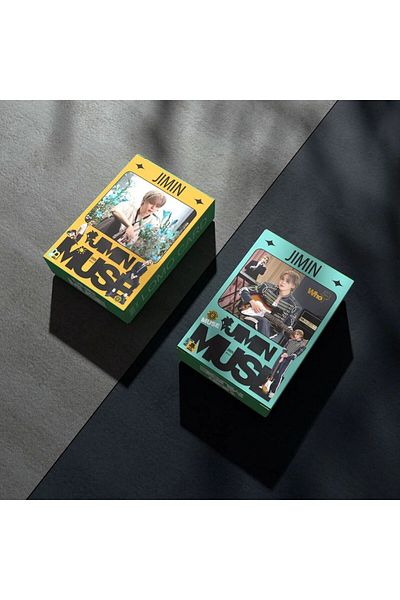 Kpop Dünyasi Bts Jimin'' Muse'' Double Sided Printed Lomo Card Set