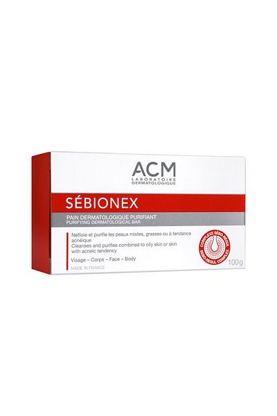 ACM Laboratoire dermatologique SEBIONEX Purifying dermatological bar 100g