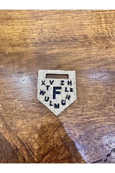 Gönülden Tasarım 6X5 CM crni pleteni dizajn slova ceparma vez aplikacija