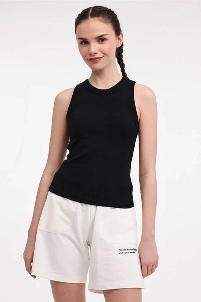 lumberjack Wb Ribana 10Ssb106 5Fx Black Women's Undershirt