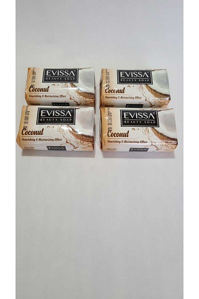 Evissa إيفيسا بيوتي صابون بيوتي صابون 4 قطع × 100 جرام