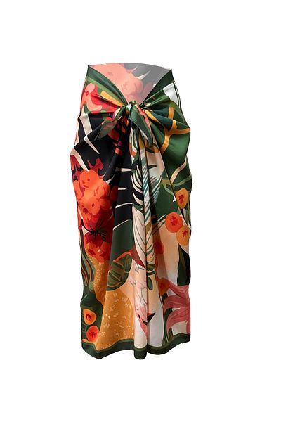 Bolder Stella Green Spring Long Pareo (Not Shows) 100*145