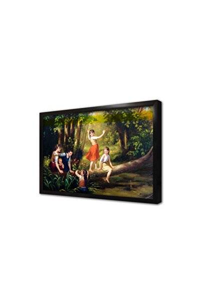 Tablosan Pictură MDF înrămată pentru copii în pădure