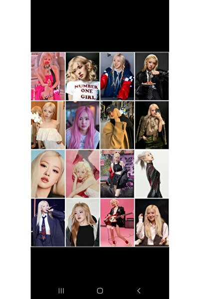 owl bag ROSE KPOP Blackpink Новий сезон Дизайн 16 фотокарток у наборі