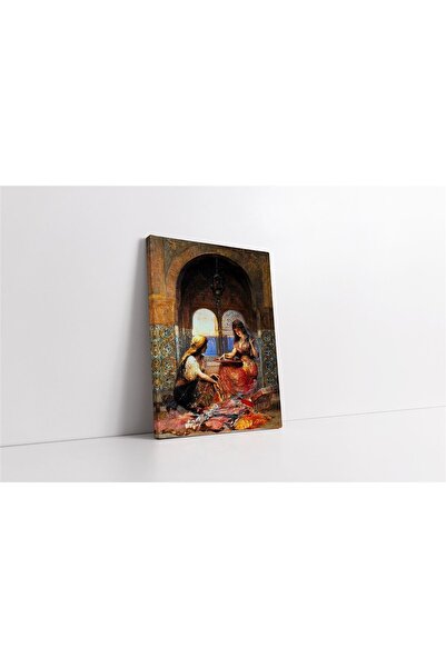 Tablosan Османски харем, картина върху платно