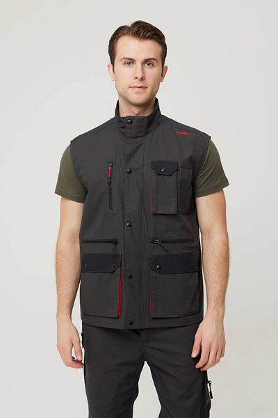 Armadillo Ripstop Fabric - Multi Pockets and Durable Work Vest, Functional Outdoor Hunting Factory, Industry Automotive Construction