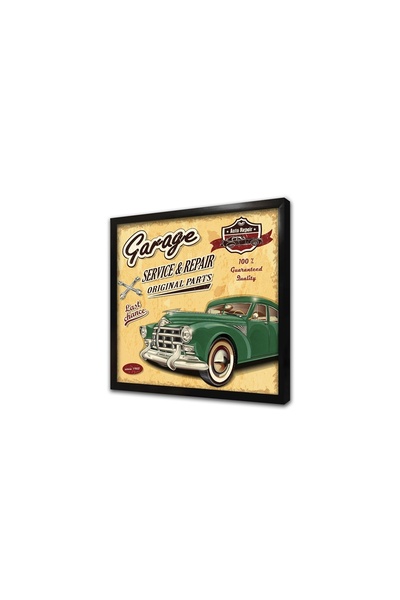 Tablosan Επιτραπέζιο έργο από MDF με vintage ρετρό κορνίζα