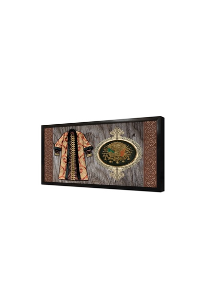 Tablosan Emblema otomană și caftan 1 pictură înrămată pe MDF