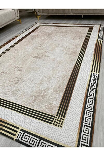 LİMAY Husă pentru covor fără bureți - Lavabilă - Practică - Țesătură de catifea - Modele de huse decorative pentru covoare