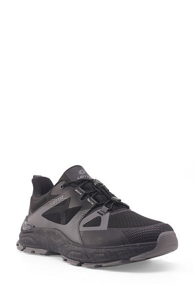 Lotto Blanc Wp 4Pr Black Men's Running Shoes