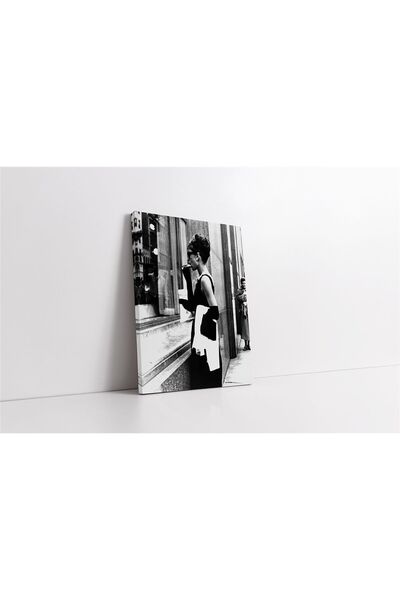 Tablosan Pictură pe pânză Audrey Hepburn alb-negru